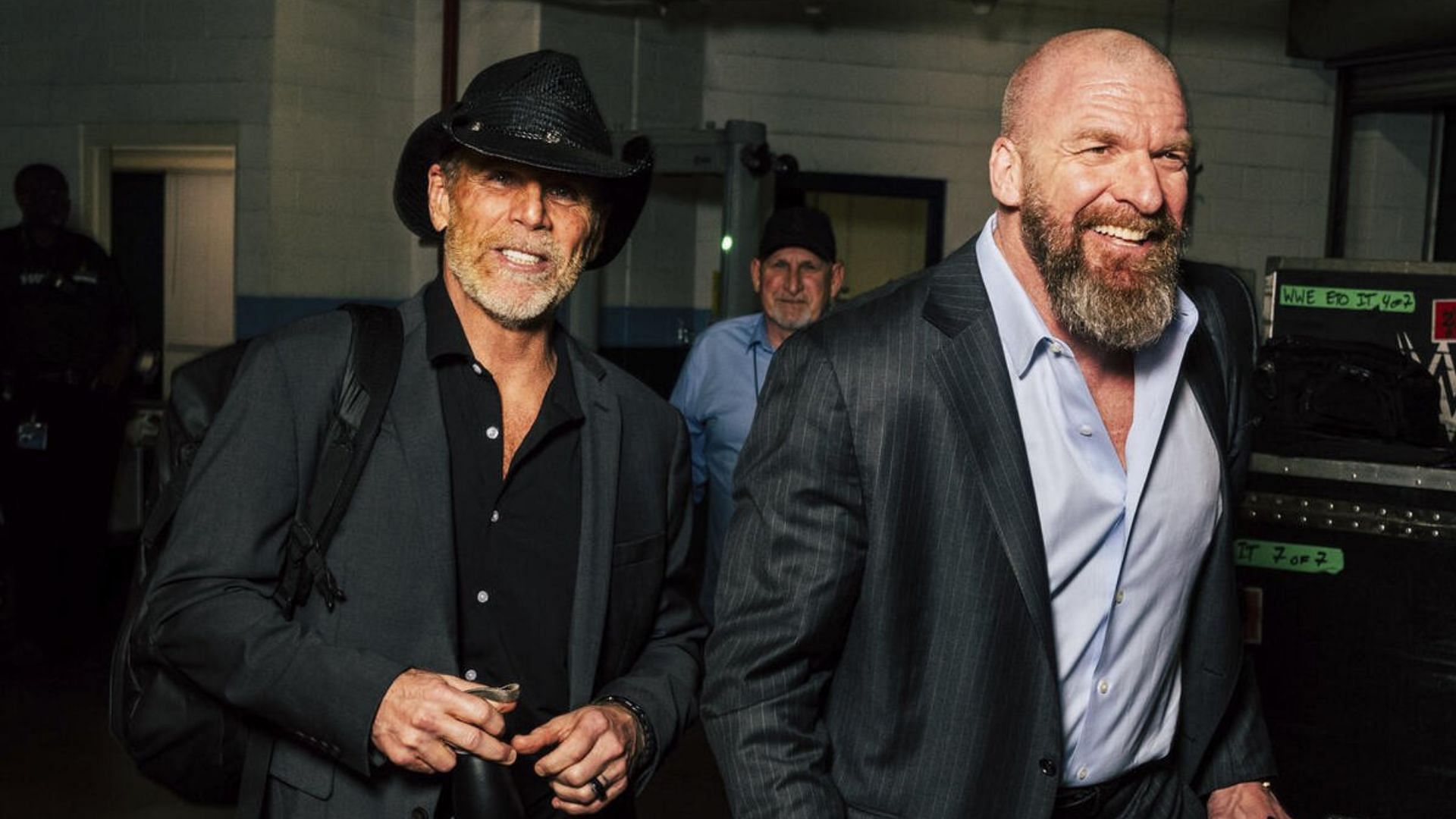 Triple H and Shawn Michaels at Royal Rumble 2024!