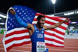 "It is not even minimum wage for 8 weeks"- Fans react to American sprinter Kyree King receiving cash prize after 8 months