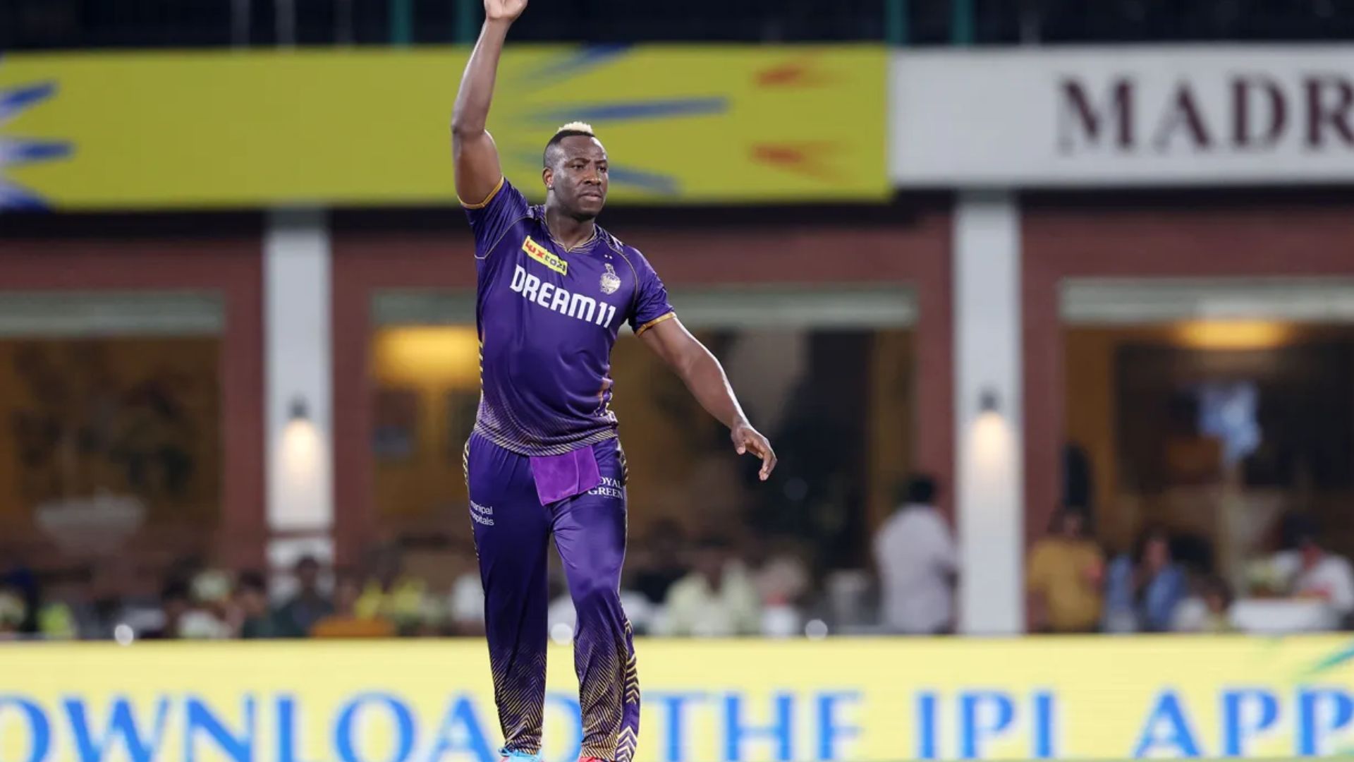 Andre Russell in action