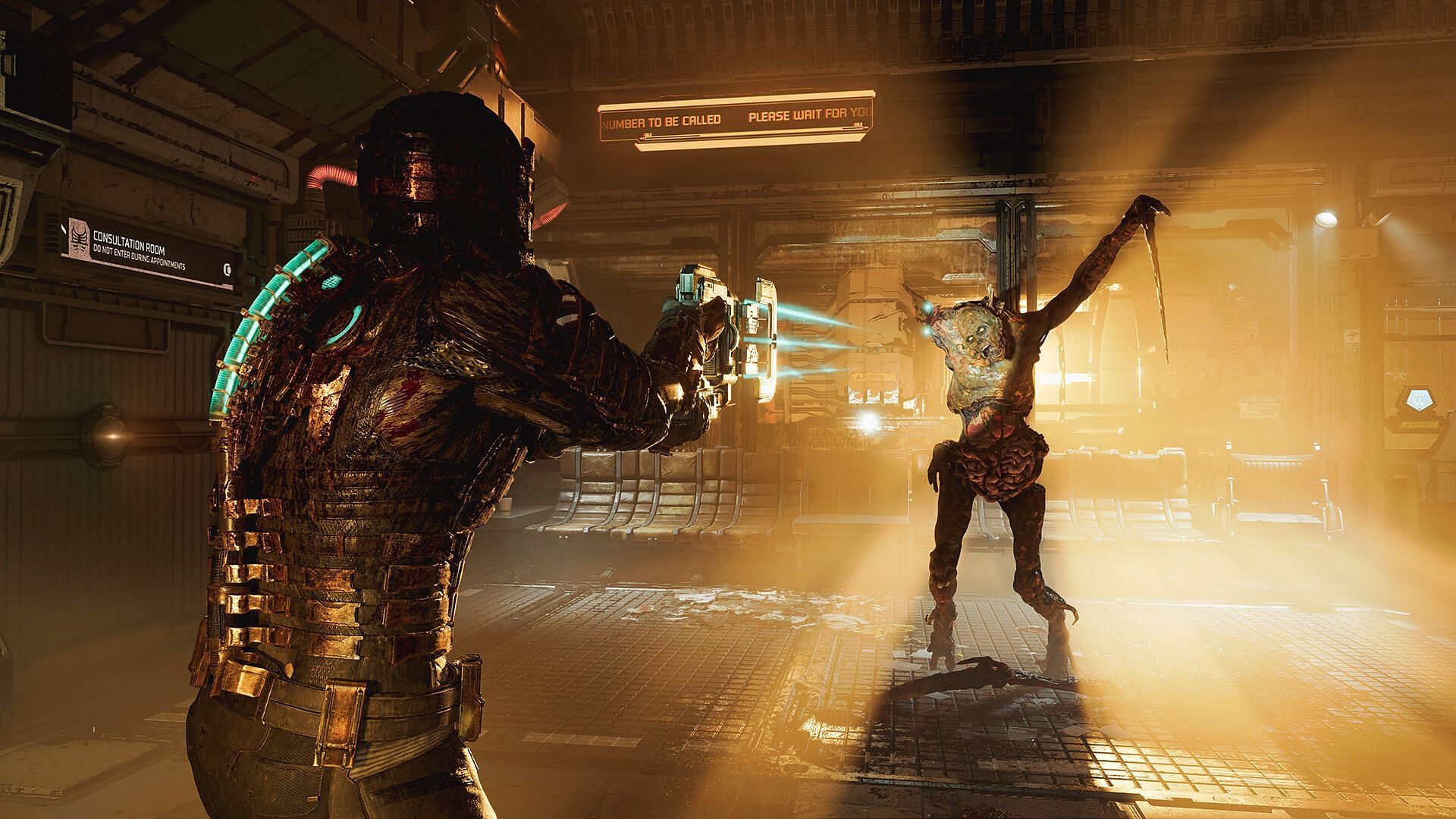Dead Space offers an even more immersive experience with its enhanced ray-traced visuals (Image via Electronics Arts)