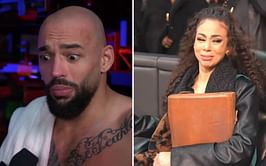 [VIDEO] Ricochet's incredible 2-word message to fiancée Samantha Irvin before hitting a 450-splash on RAW