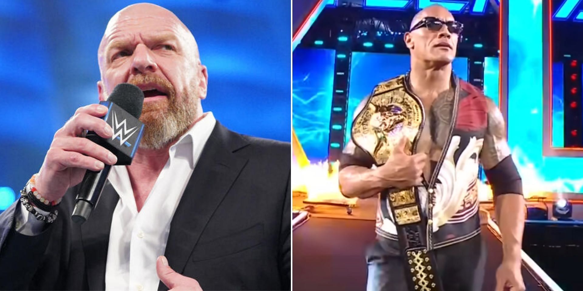 Triple H shared his thoughts On The Rock