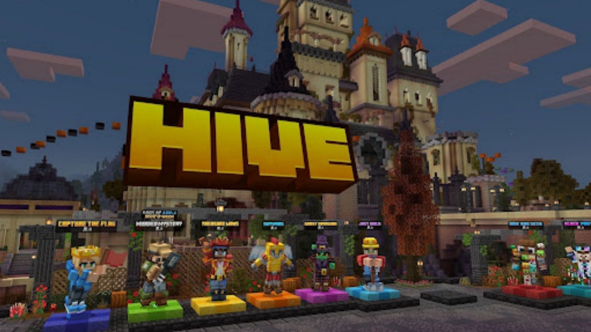 The Hive remains an immensely popular Minecraft Bedrock server (Image via Mojang Studios || Playhive.com)