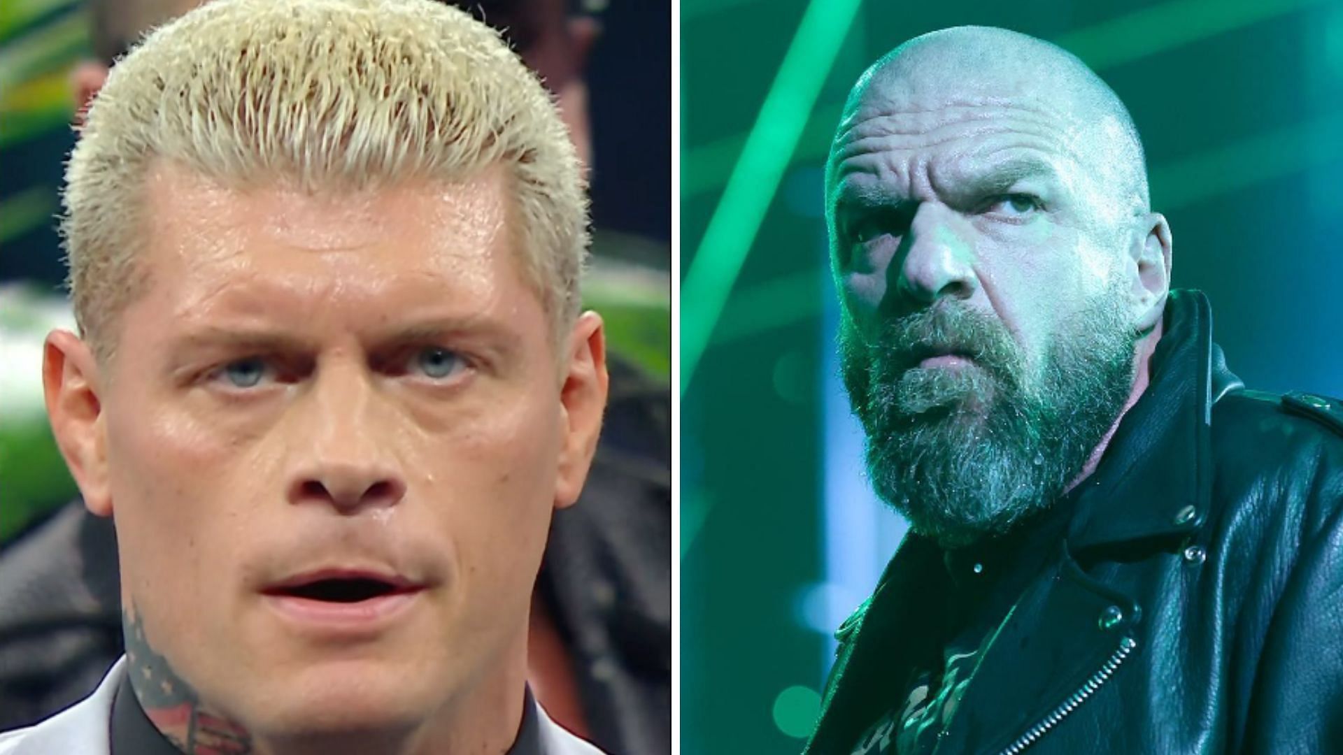 Cody Rhodes on the left and Triple H on the right [Image credits: stars
