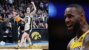 "This is the real reason LeBron left Cleveland": Fans react to Caitlin Clark's Final Four interview getting interrupted by unwanted noise