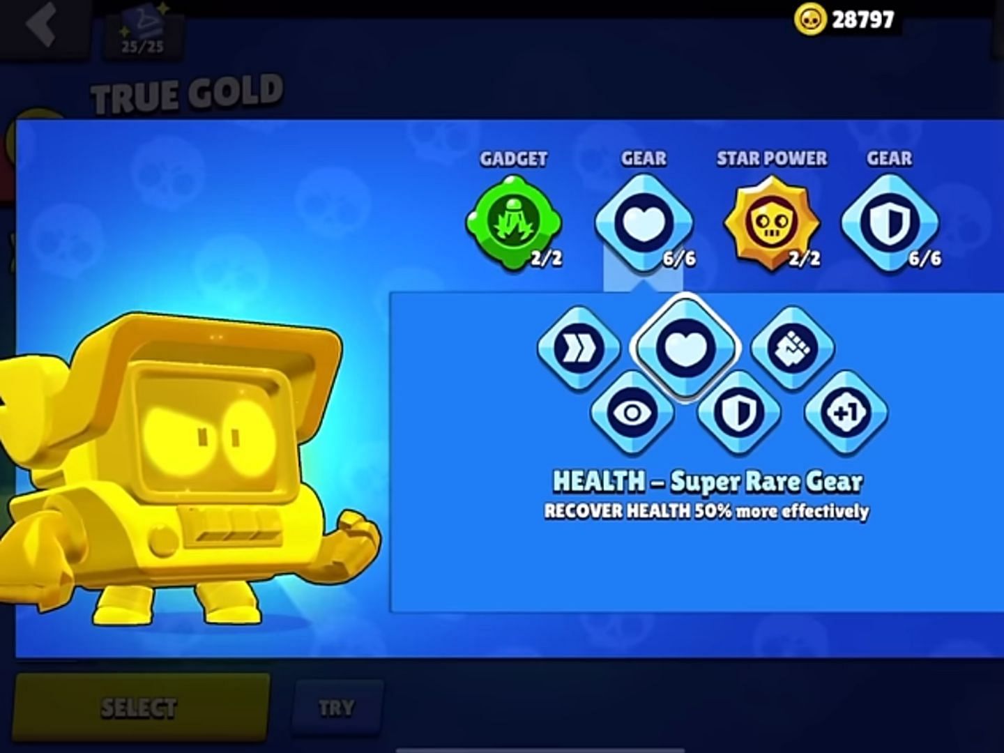 Health Gear (Image via Supercell)