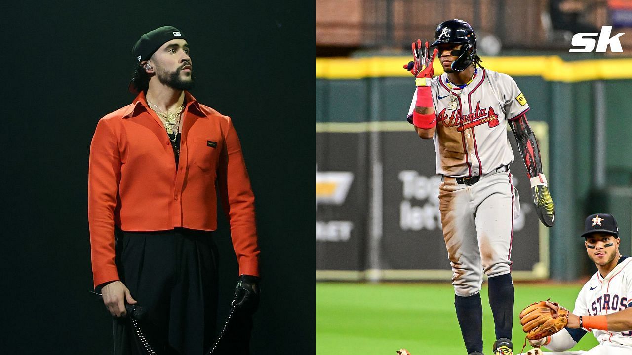 Braves superstar Ronald Acuna Jr. poised to join Grammy-winning artist Bad Bunny