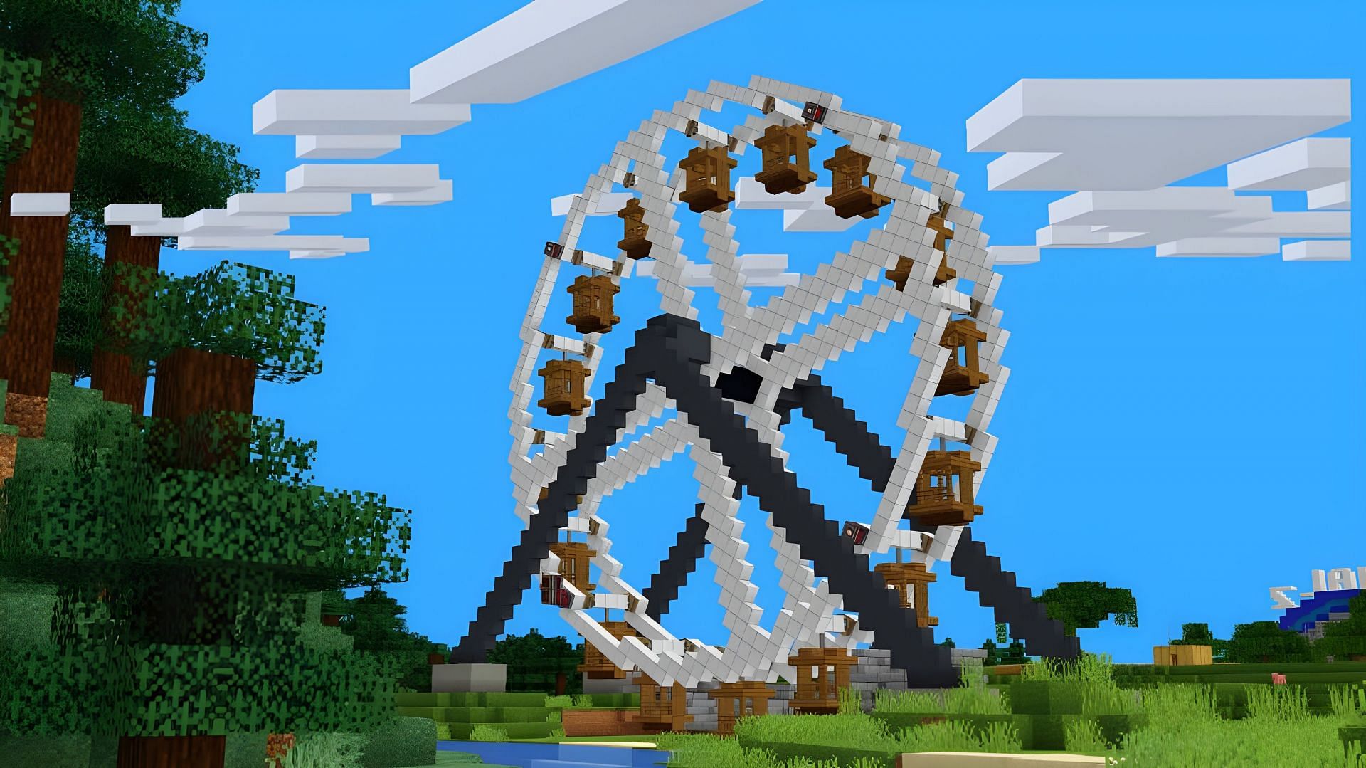 The Simple Working Ferris Wheel (Image via Youtube/Shalz)
