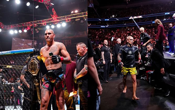 "Nobody knows what he's going through outside the world of fighting" - Alex Pereira's message for Charles Oliveira following loss at UFC 300