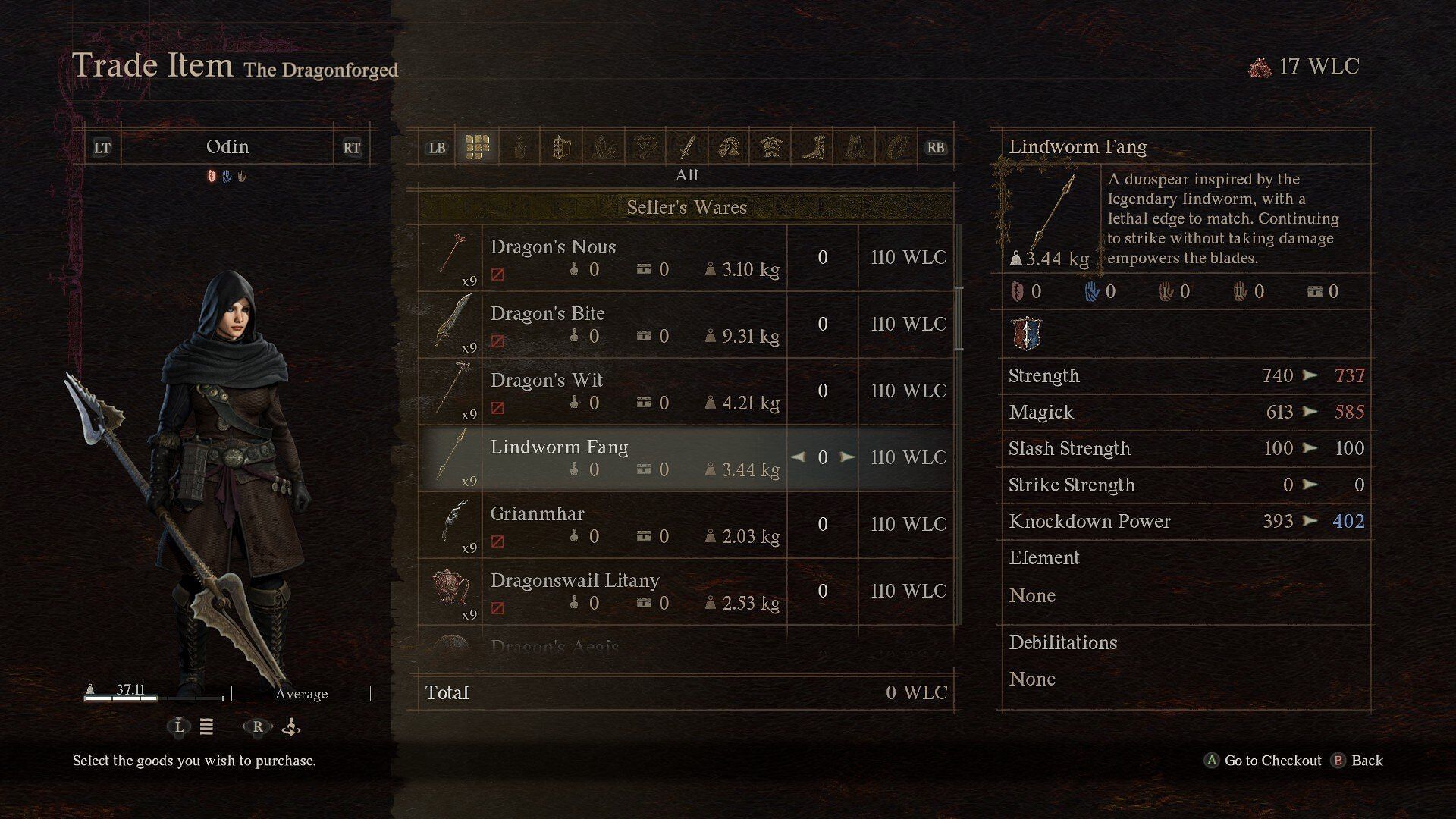 The Lindworm Fang is a great weapon for Mystic Spearhand in Dragon&#039;s Dogma 2 (Image via Capcom)