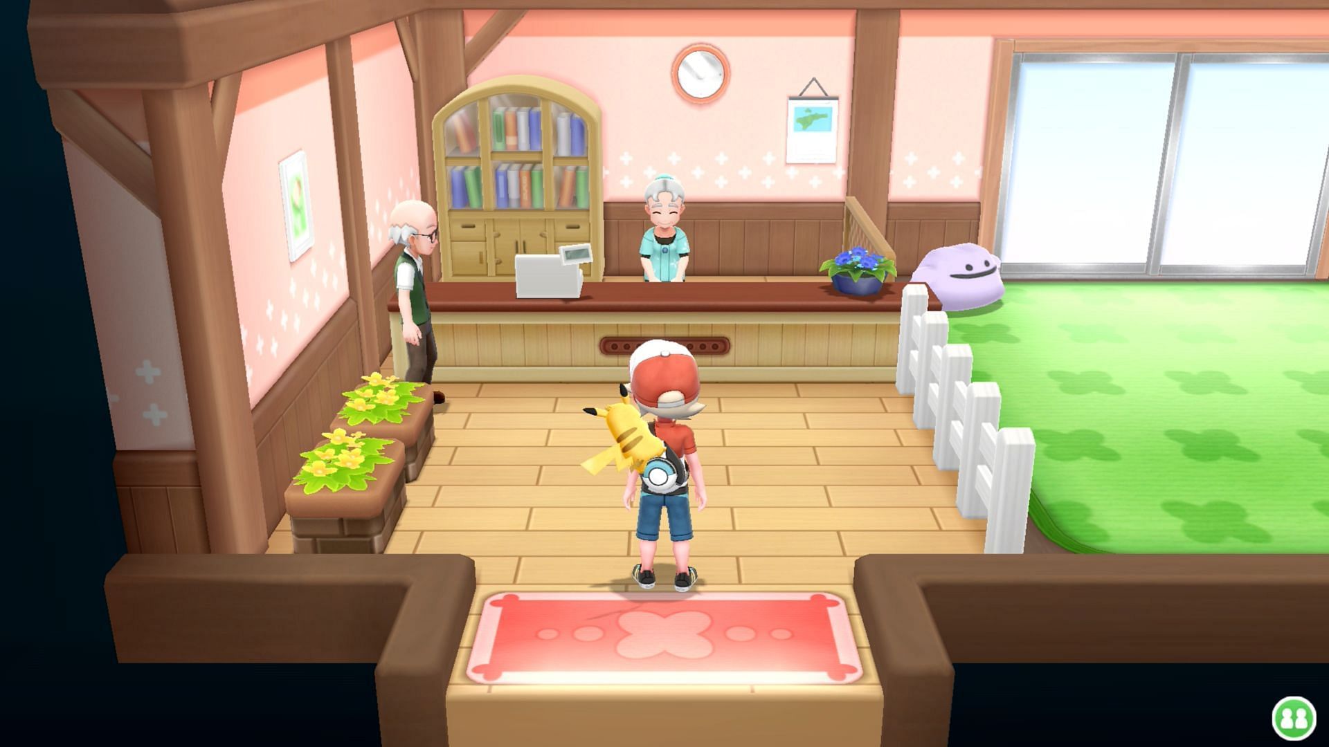 Breeding can be carried out at Pokemon Daycares in the main series (Image via The Pokemon Company)