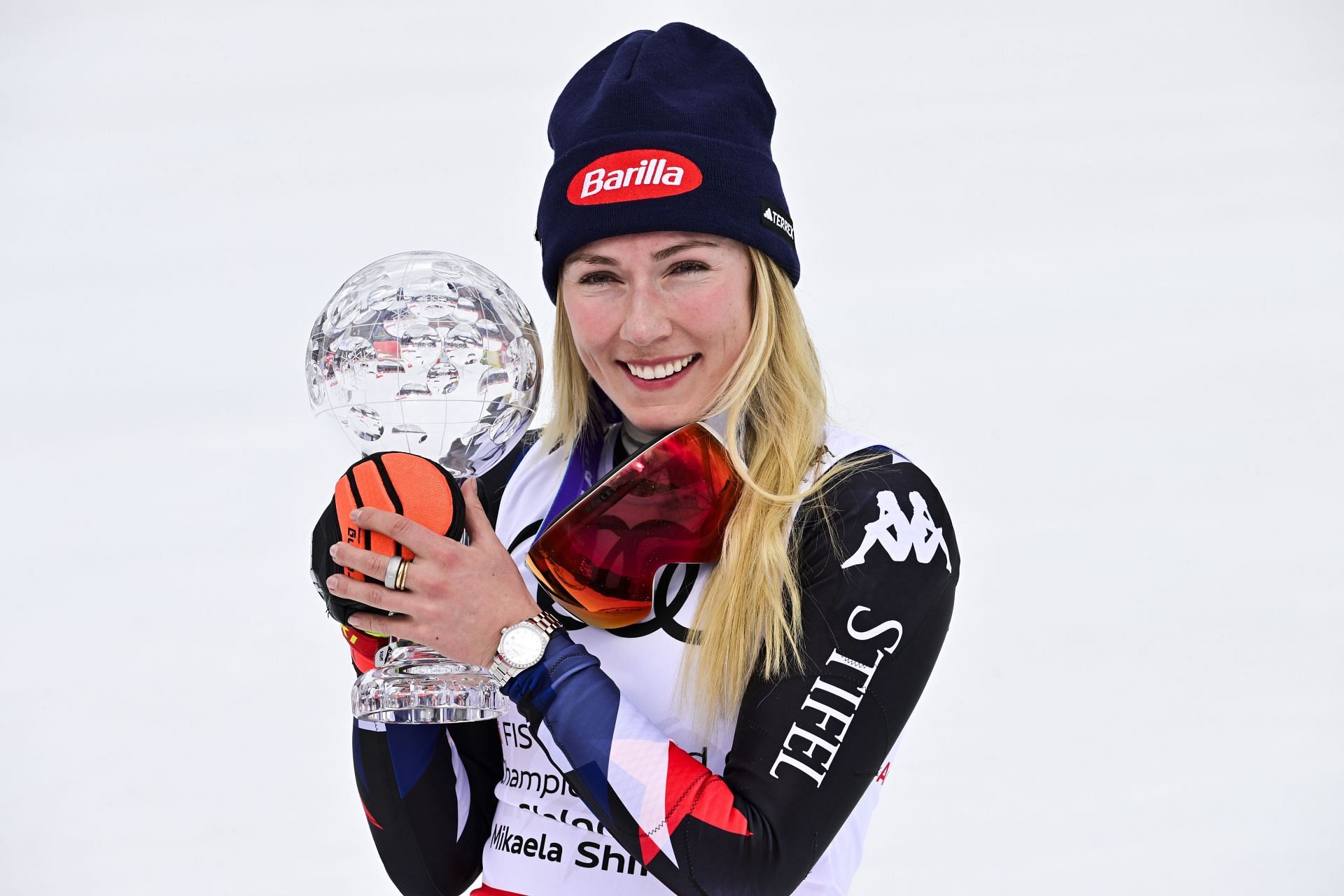 Mikaela Shiffrin during the Audi FIS Alpine Ski World Cup Finals - Women&#039;s Slalom