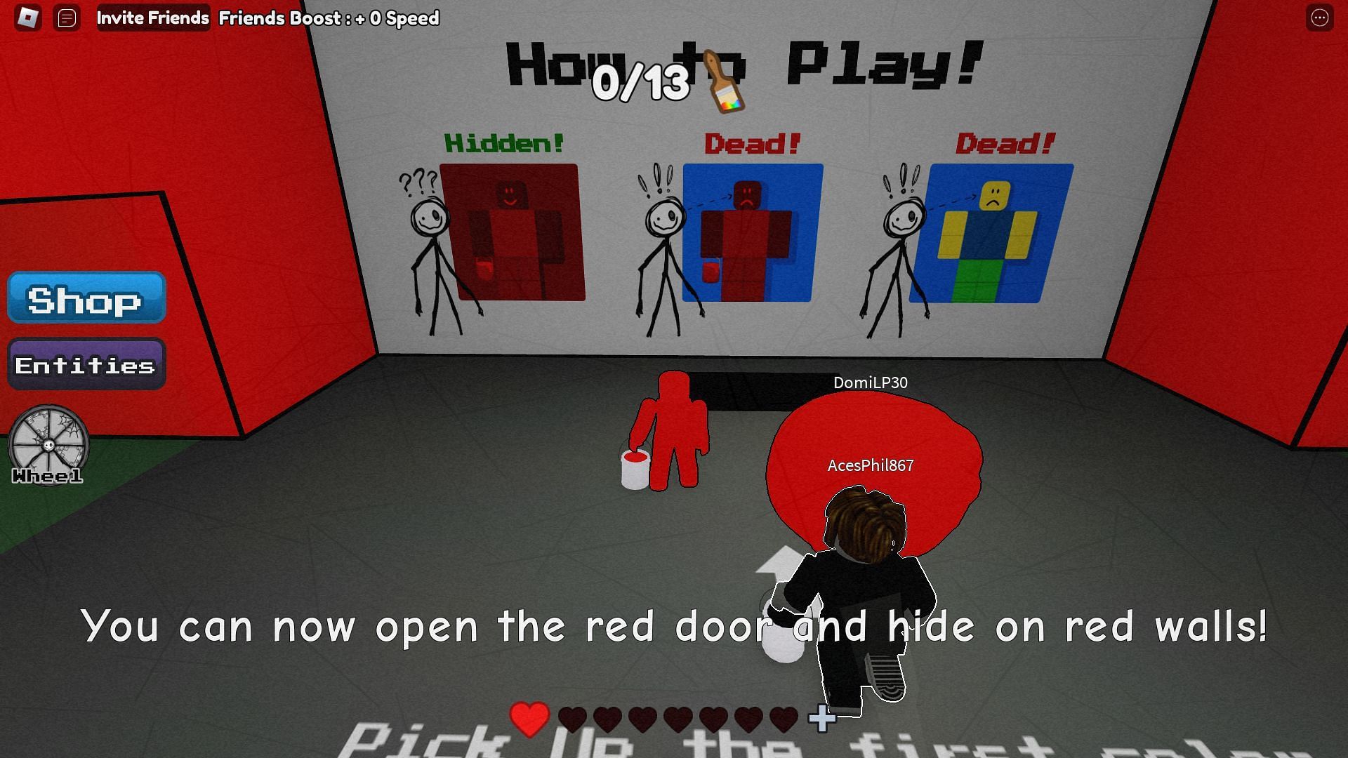 Does Color or Die have codes? (Image via Roblox)