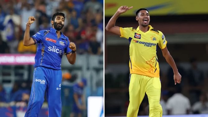 Jasprit Bumrah or Mustafizur Rahman - which bowler is more important to their team's chances in MI-CSK IPL 2024 clash?