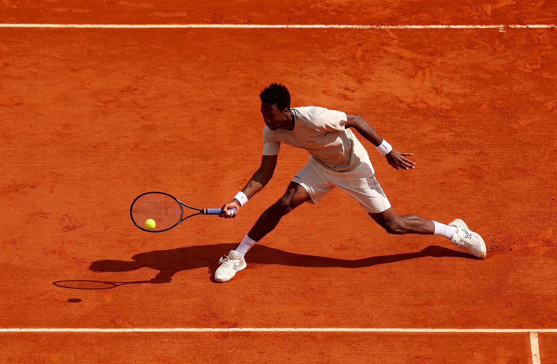 Monfils at the Rolex Monte-Carlo Masters - Day Four