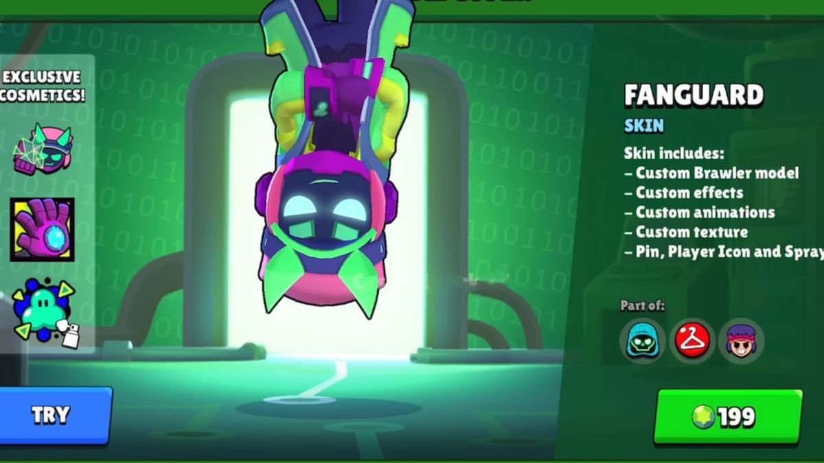 Brawl Stars Fanguard skin: Cost, design, and more