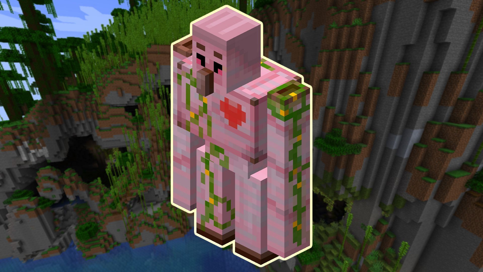 Love golems might not defend villages but they are cute (Image via Mojang)