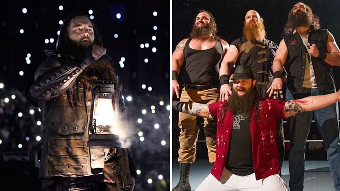 Never seen before clip of Bray Wyatt and major WWE star during the filming of their cinematic match