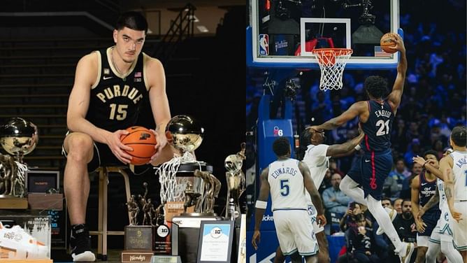 Zach Edey picks Joel Embiid as ideal scorer on his ultimate big man squad in NBA