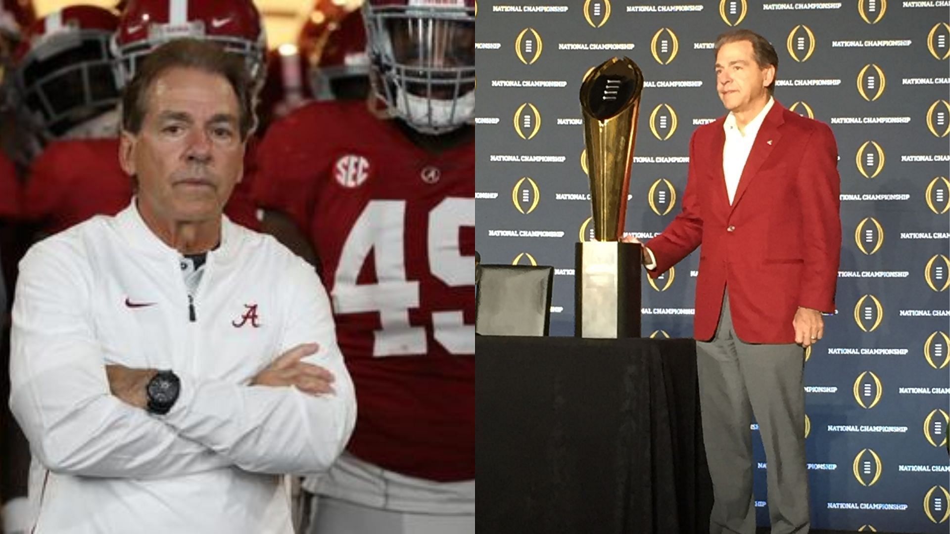 Nick Saban returned to Tuscaloosa