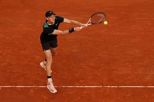 Jannik Sinner at the 2024 Monte-Carlo Masters.