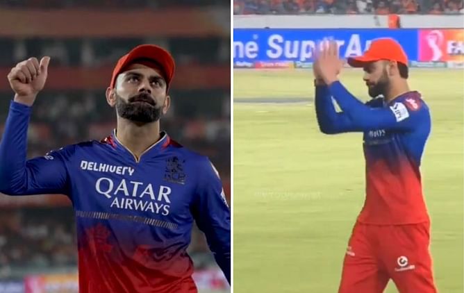 [Watch] Virat Kohli thanks the Hyderabad crowd for their support during SRH vs RCB match of IPL 2024