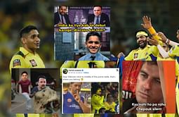 "Thala with Silence Gesture After Defeating SRH"- Top 10 funny memes after CSK's clinical win against SRH in IPL 2024