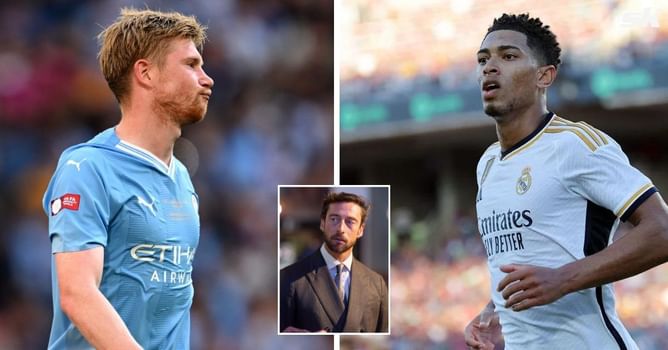 Real Madrid's Jude Bellingham or Manchester City's Kevin De Bruyne? Claudio Marchisio on which of the in-form midfielders he prefers