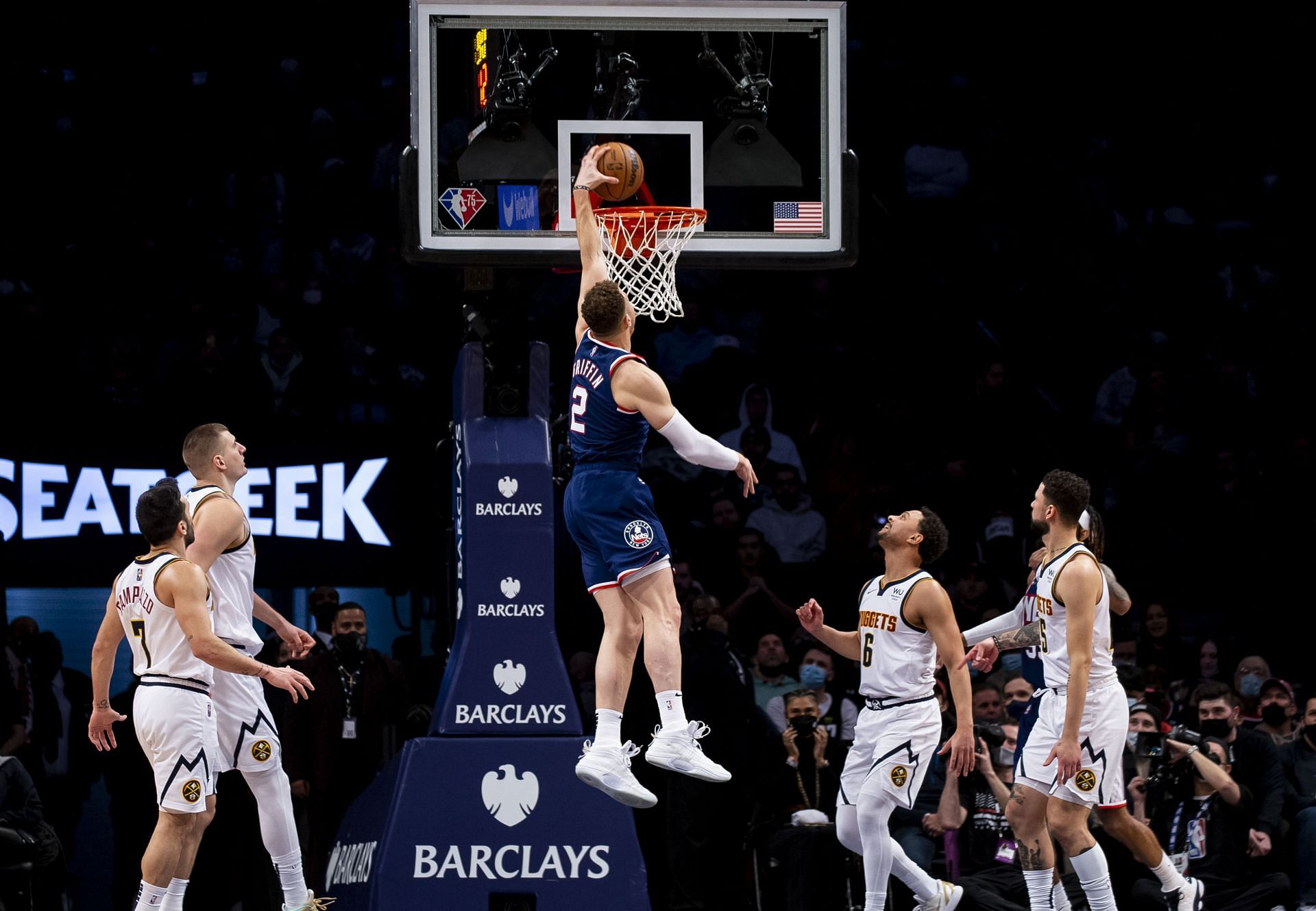 Denver Nuggets v Brooklyn Nets