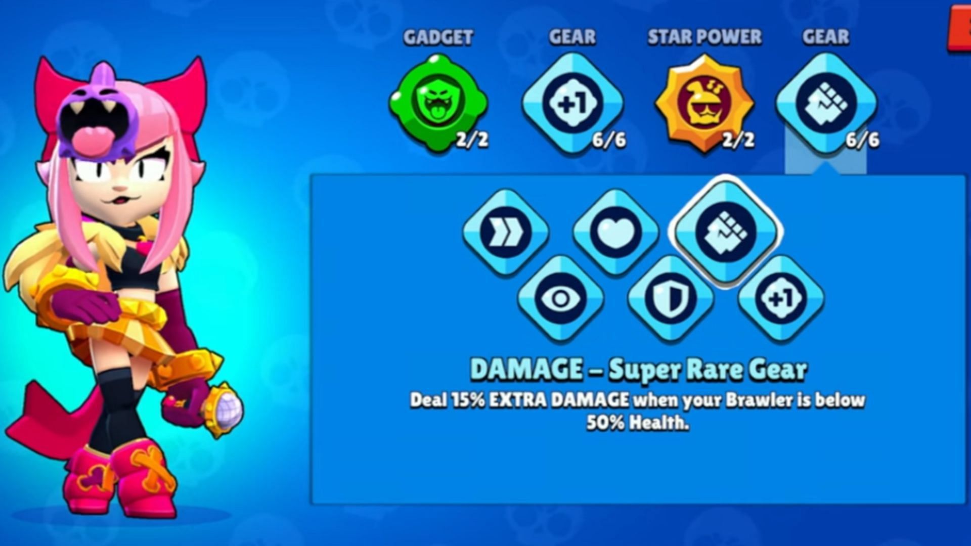 Damage Gear (Image via Supercell)