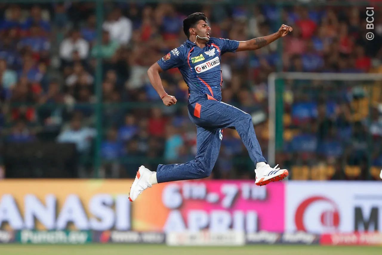 Mayank Yadav was on fire against RCB (Pic Credit: BCCI)