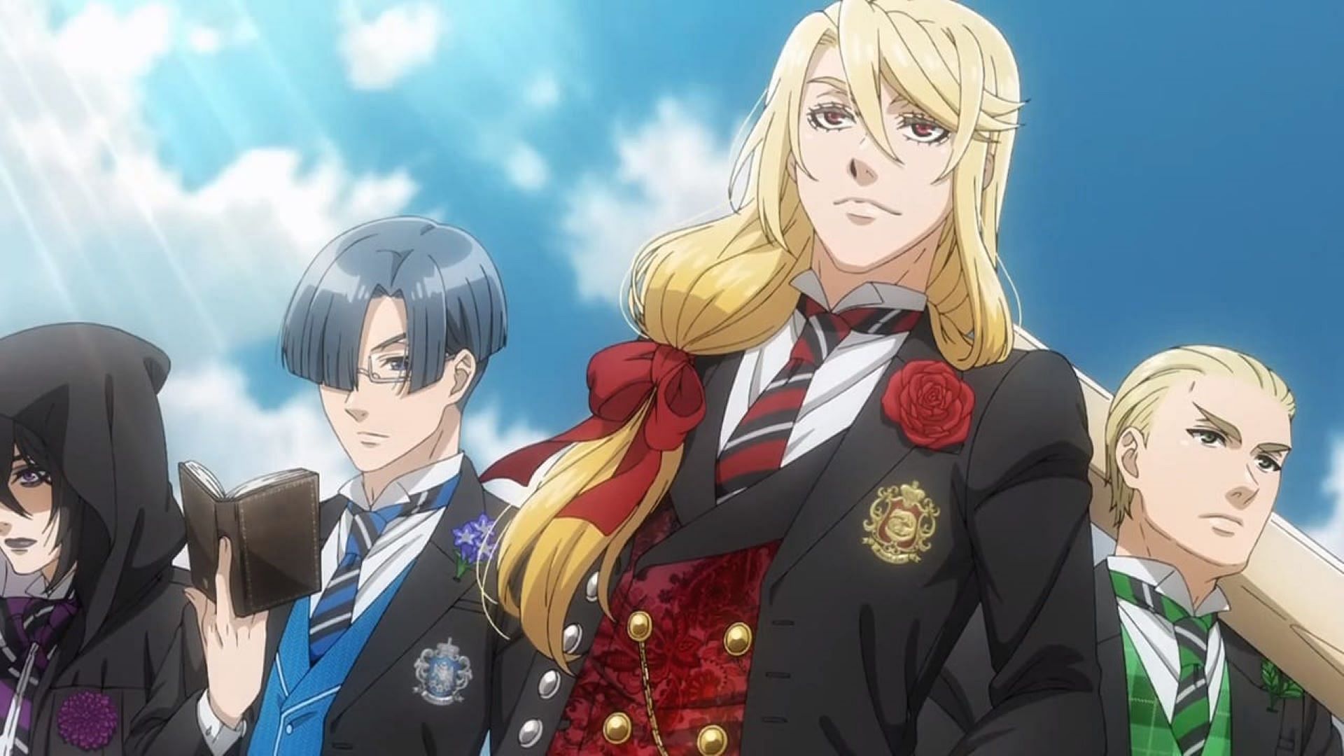 The Prefects, as seen in the anime (Image via CloverWorks)