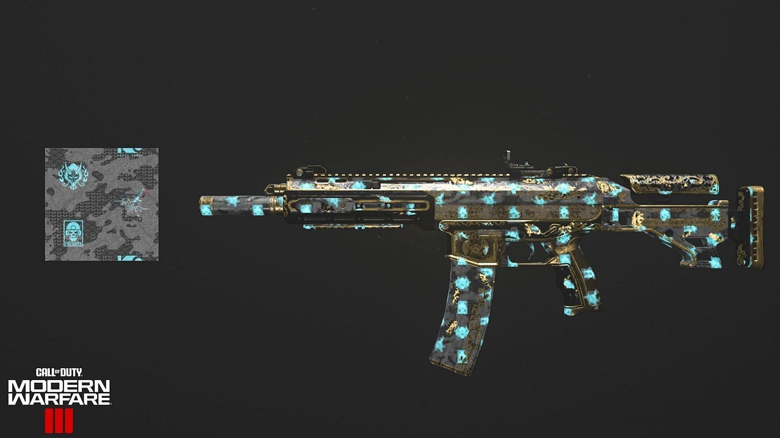 Allegiances camo in Modern Warfare 3 (Image via Activision)