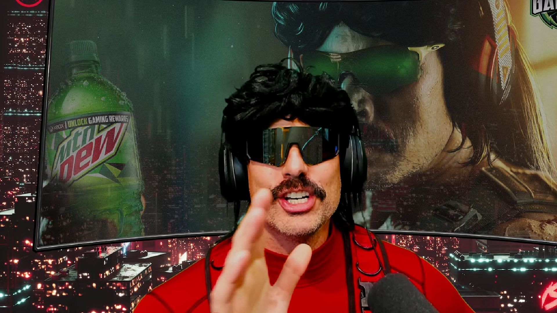 Dr DisRespect on not getting platform exclusivity deals (Image via Dr DisRespect/YouTube)