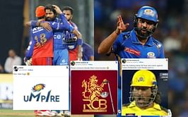 "Please someone donate them some bowlers"- Top 10 funny memes after RCB's thrashing loss in IPL 2024 clash vs MI