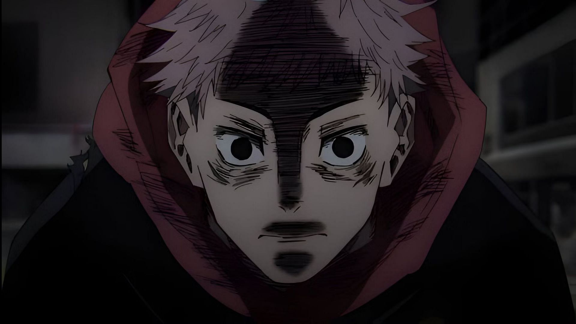 Jujutsu Kaisen: Yuji as shown in the anime (Image via MAPPA)