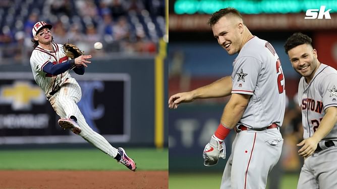 "There are guys for every team that you like to watch" - Bobby Witt Jr. on drawing inspiration from Mike Trout & Corey Seager to hone his craft