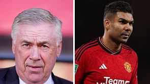 “It was a very emotional time” - Carlo Ancelotti on whether he cried when Casemiro left Real Madrid for Manchester United