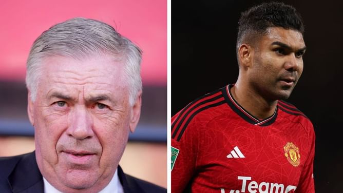 “It was a very emotional time” - Carlo Ancelotti on whether he cried when Casemiro left Real Madrid for Manchester United