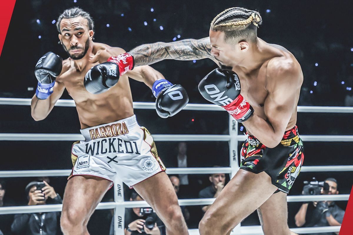 Regian Eersel (R) vs Alexis Nicolas (L) | Photo by ONE Championship