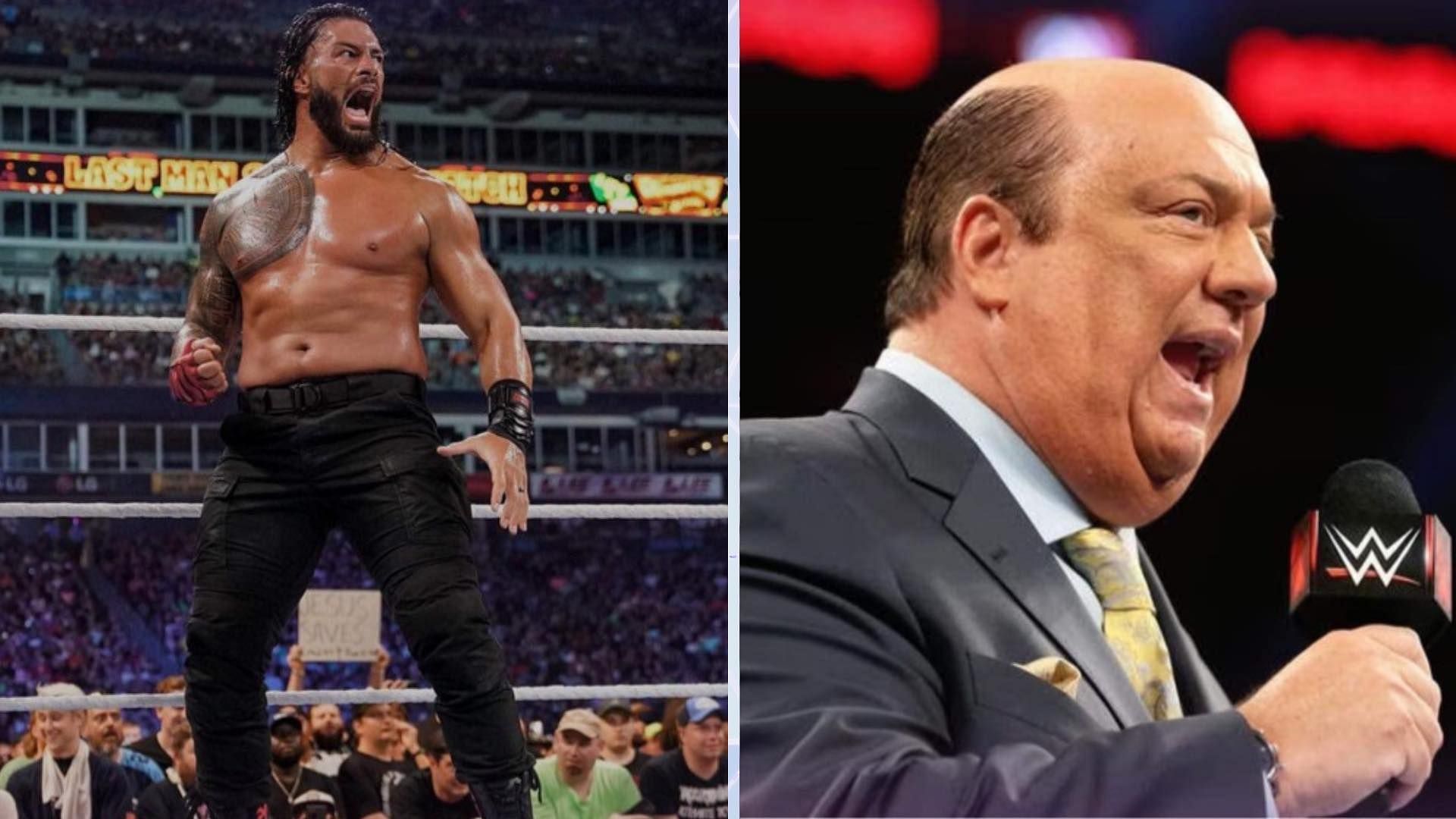 Roman Reigns will speak on behalf of Paul Heyman at the 2024 WWE Hall of Famer