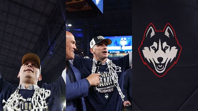 "Been running college basketball for the past 30 years": UConn HC Dan Hurley pays homage to program's historic legacy after national championship win