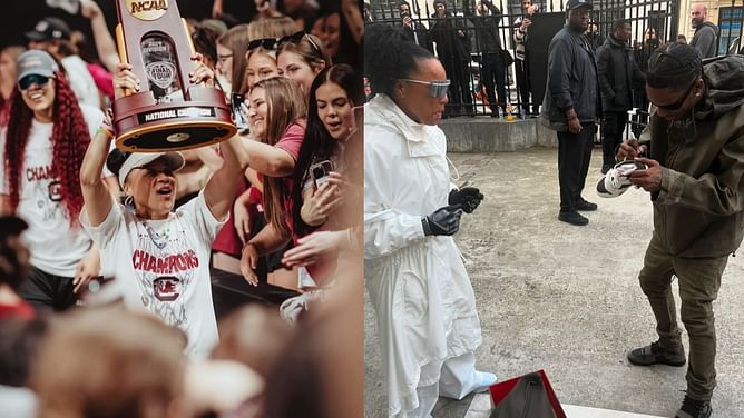 IN PHOTOS: 3X national champ Dawn Staley goes down memory lane wishing $80 million worth Travis Scott a happy birthday
