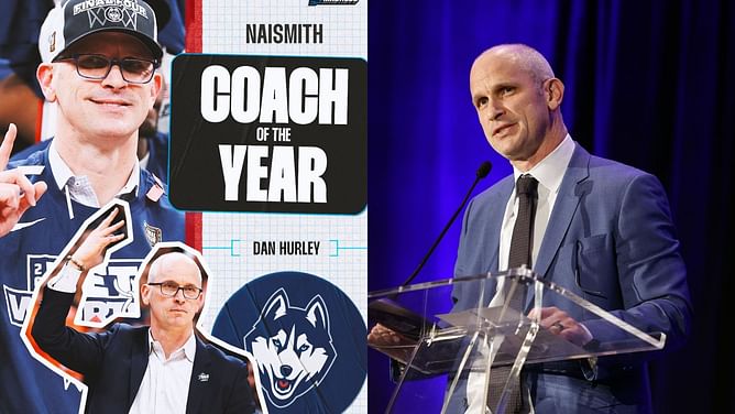 "Matt painter robbed", "DESERVED": College hoops fans divided as UConn HC Dan Hurley wins Naismith Coach of the Year