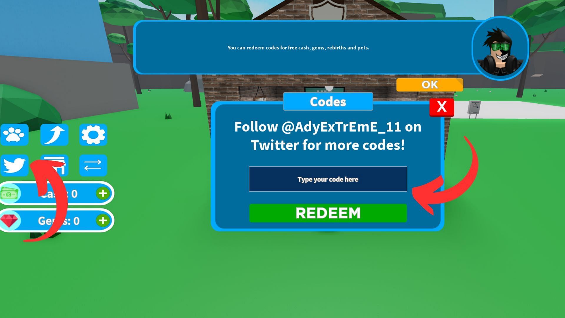 Redeem codes in Game Company Tycoon (Image via Roblox || Sportskeeda)