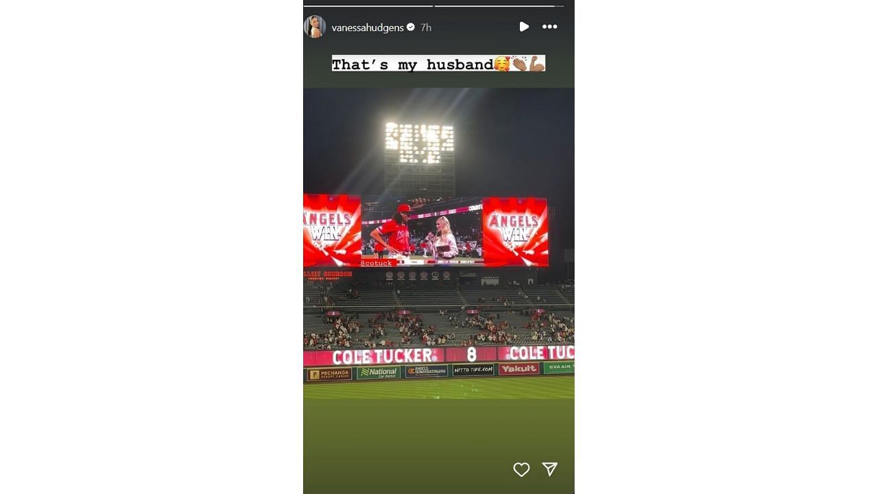 Vanessa Hudgens Instagram story