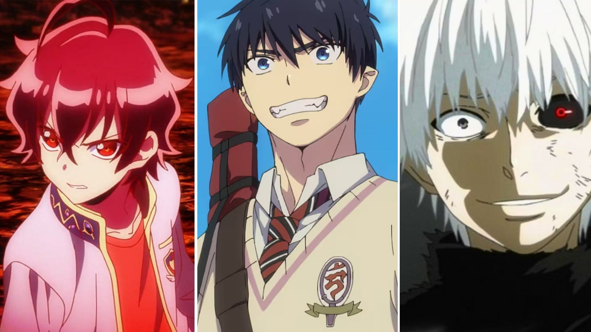 Twin Star Exorcists, Tokyo Ghoul, Blue Exorcist 