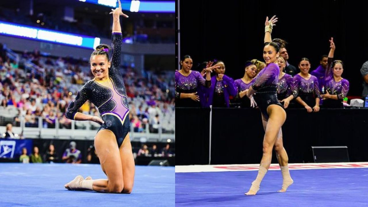 NCAA Women's Gymnastics 2024 Individual Champions complete list ft LSU ...