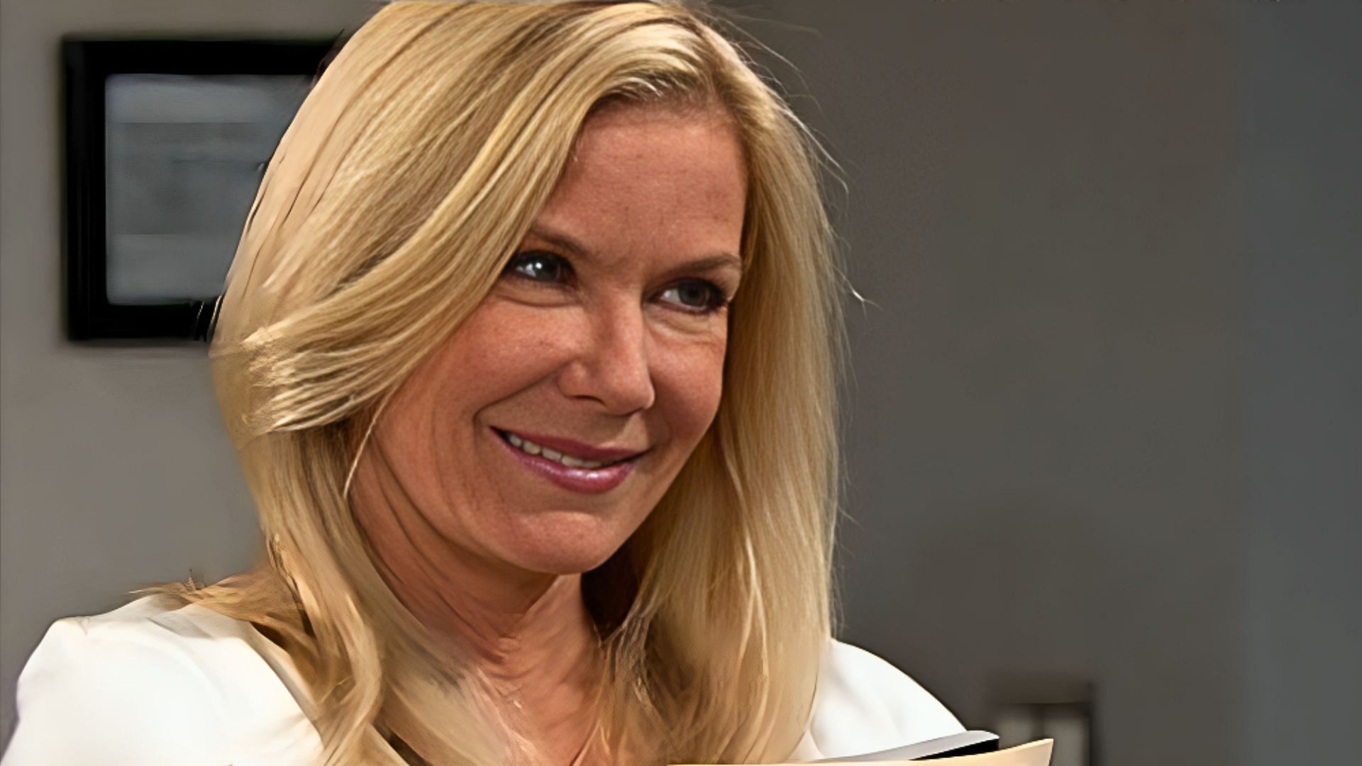 Katherine Kelly Lang as Brooke in a still from The Bold and the Beautiful (Image via Peacock/NBC)