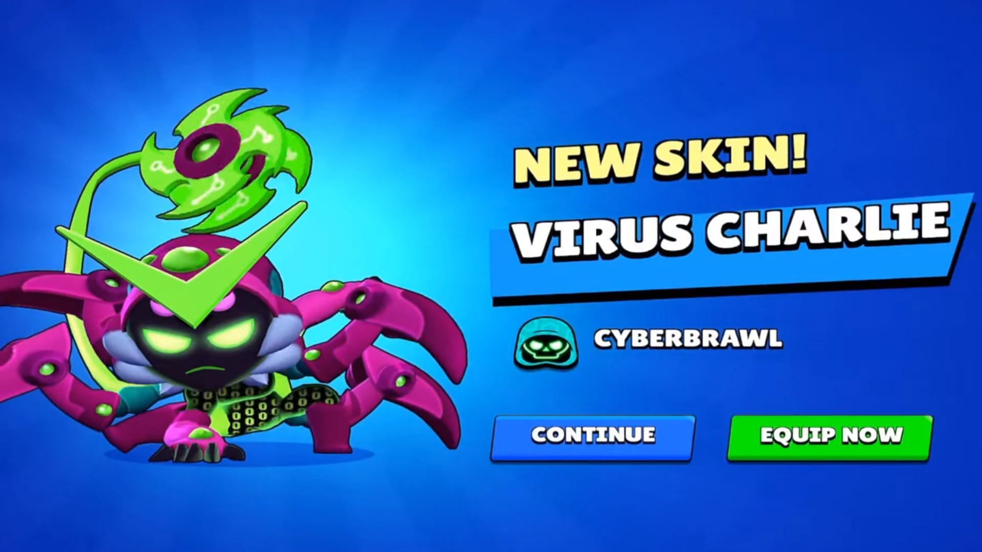 Brawl Stars Virus Charlie skin: Cost, design, and more